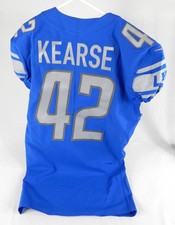 2020 Detroit Lions Jayron Kearse #42 Game Issued Blue Jersey 44 DP65553