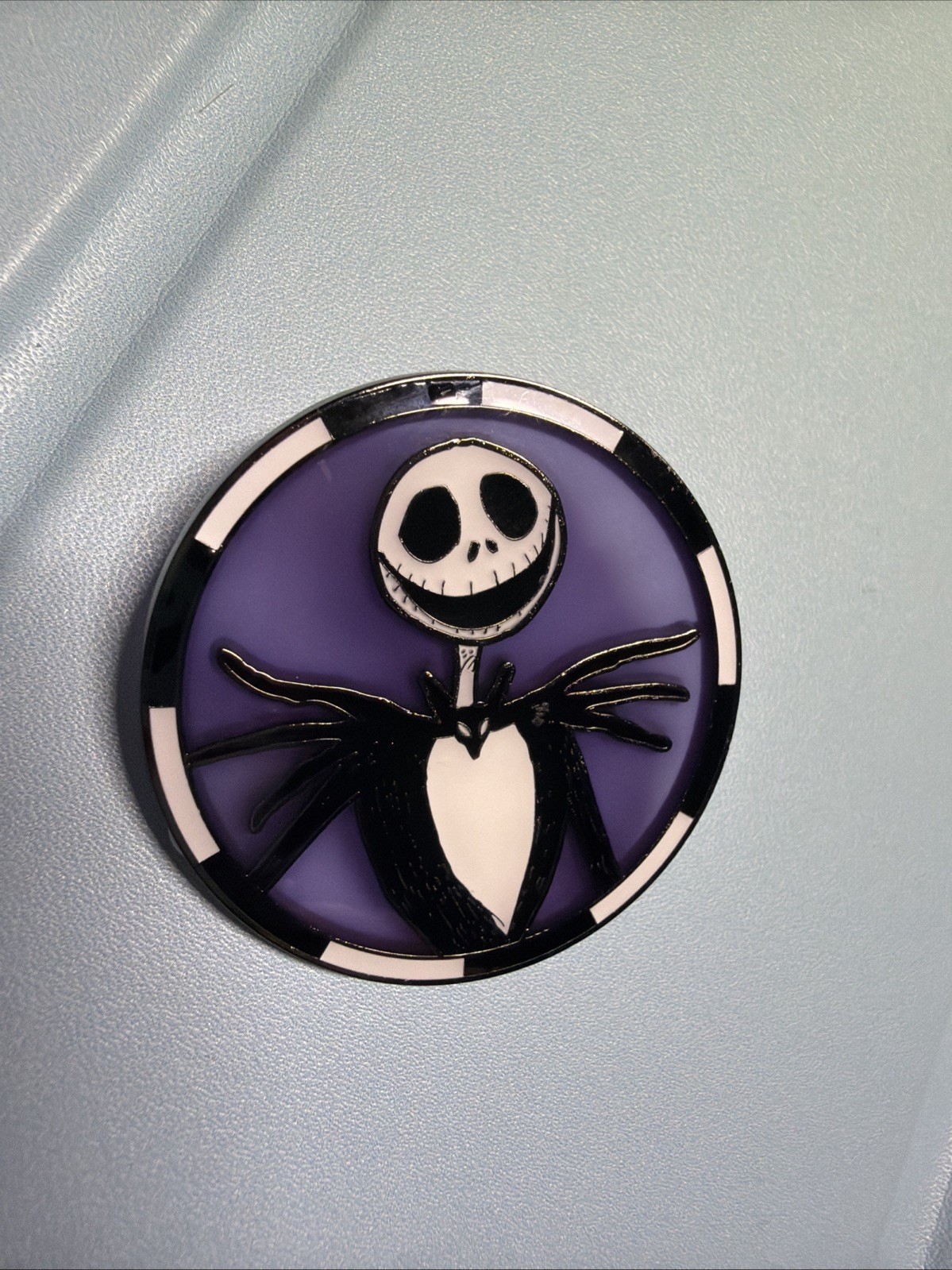 Jack Skellington Nightmare Before Christmas Poker Chip Loungefly Pin