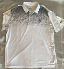 Under Armour Men's 2XL TPC Heat Gear Loose Fit Golf Stretch Performance Shirt