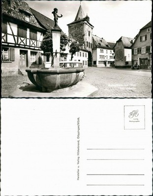 Postcard Meisenheim Am Untertor 1962