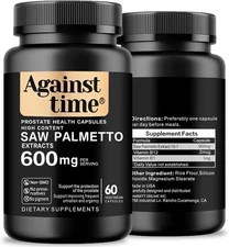 Saw Palmetto Extract 60 Capsules Prostate Health Support Supplement for Men