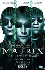 Lilly Wachowski Signed The Matrix 11x17 Photo Acclaimed Director Beckett BAS COA