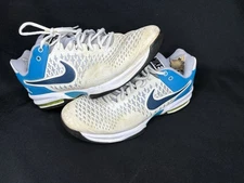 Nike Air Max Cage Dragon Men's Shoes Size 11 Tennis White Blue