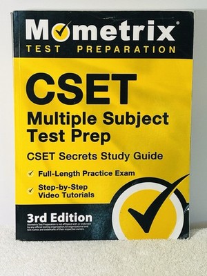 CSET Multiple Subject Test Prep: CSET Secrets Study Guide, Full-Length Pr - GOOD