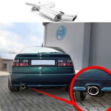 FOX Sportauspuff Komplettanlage ab Kat. VW Corrado 2.0l 100kW 2.9l 1x115x85mm