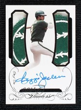 2016 Flawless Greats Dual Memorabilia Black 1/1 Reggie Jackson Auto HOF lz7