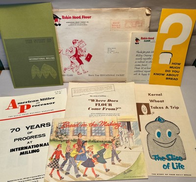 Rare 1955 Bread in the Making Bread Sunbeam Trip w Entire Educational Packet EUC