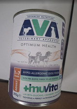 AVA Veterinary Weight Management Adult Dog 12 tins 395 gms per tin 2.73 per kilo