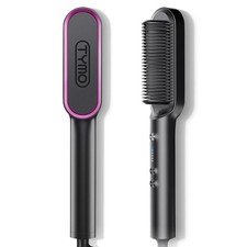 Hair Straightening Brush 5 Heat Levels Fast Heating 110V 240V Portable Hair Tool