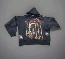 Civil Regime x MARVEL x Deadpool x Wolverine Hoodie Black Size Medium NWT 