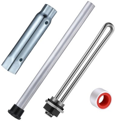 4 Pieces RV Water Heater Elements Include 1 Anode Rod 1 Electric Heater Element