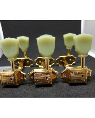 6 Mechaniken Wilkinson Dorees 3+3 Stil KLUSON, Knopf Tulip