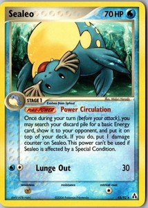 Sealeo 43/92 EX Legend Maker Uncommon Pokemon Card