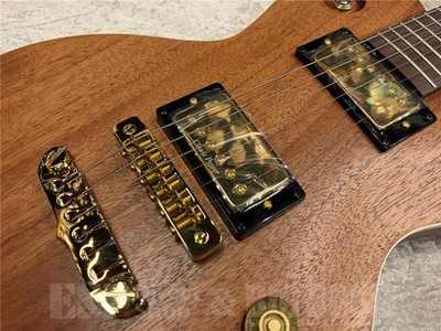 Aria Pro II PE-600MH Open Pore Mahogany Bass Stained Brown Used