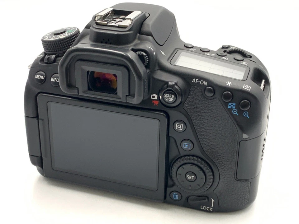 Corpo da câmera DSLR CANON EOS 80D 24.2MP -EXCELENTE- `3288 - Imagem 2 de 3