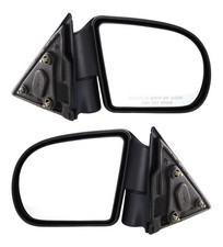 Powered Heated Side View Mirror (Left) 99-05 Chevy Blazer, S10