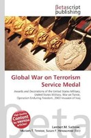 Lambert M. Surhone (U. A.) | Global War On Terrorism Service Medal | Taschenbuch