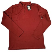 Under Armour Men  s Motion  Zip Long Sleeve Pullover  Size Medium  NWT