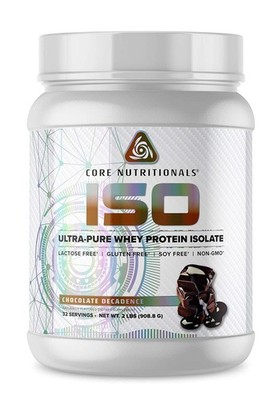 Core Nutritionals ISO, 100% Micro Filtered, Zero Artificial Fillers, 25g Whey Pr