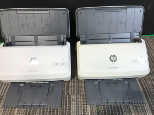 (LOT OF 2 ) HP ScanJet Pro 2000 S1 Sheetfed Desktop Duplex Document Scanner