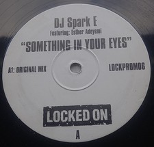 DJ Spark E Feat. Esther Adeyemi Something In Your Eyes 12" Vinyl Locked On Promo