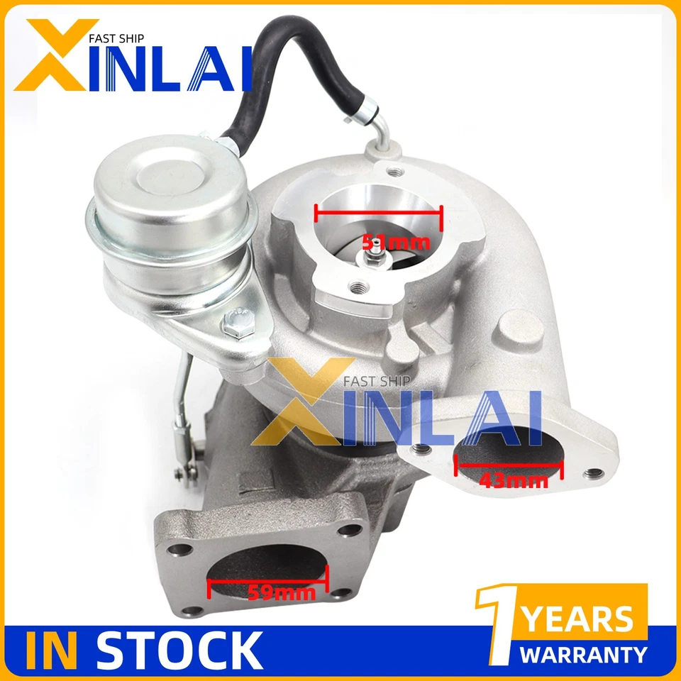 Турбокомпрессор CT26 TURBO подходит для Toyota Land Cruiser 4,2 л 2002-2003 17201-17040 - Изображение 4 из 4