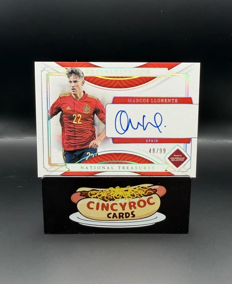 2022 Panini National Treasures Road to FIFA World Cup Soccer