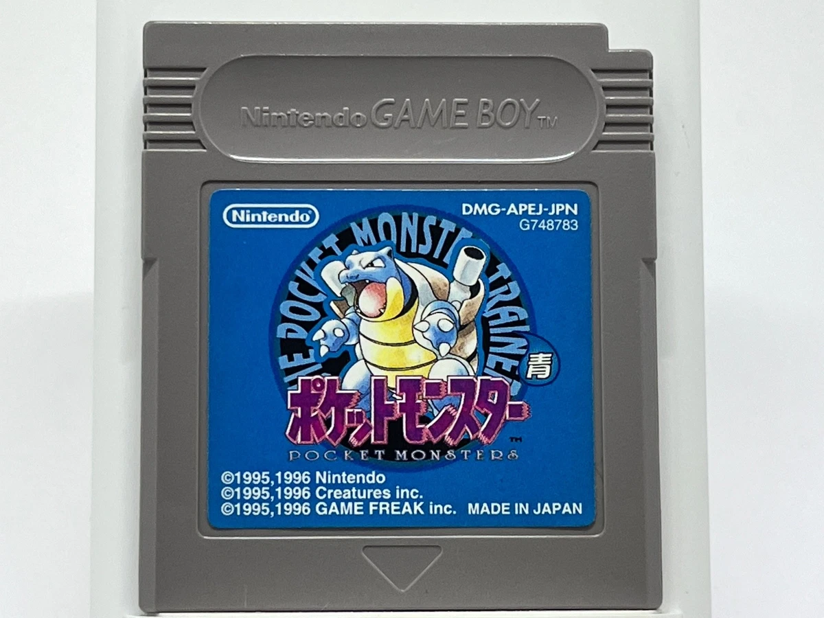 Pokémon: Blue Version Nintendo NTSC-J (Japan) Video Games for sale