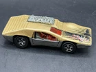 VINTAGE GOLD 1970 HOT WHEELS SIDE KICK DIECAST CAR
