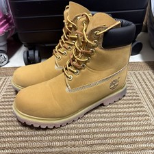 Timberland Nubuck Lace-Up Ankle Work Boots Ro...