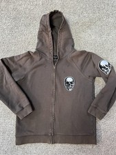 Number Nine The Clash Double Skull Zip Up Bro...