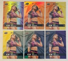 2024 AEW Allure Kris Statlander FULL RAINBOW SP + Complete Color Flow Set 6x