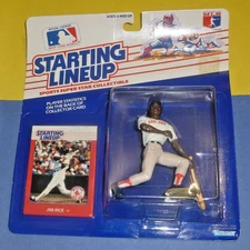 1988 JIM RICE Boston Red Sox Rookie #14 Starting Lineup