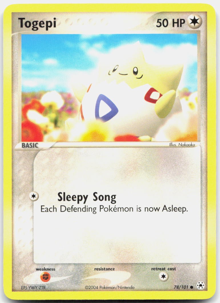Togepi 78/101 Common Hidden Legends Pokemon Near Mint
