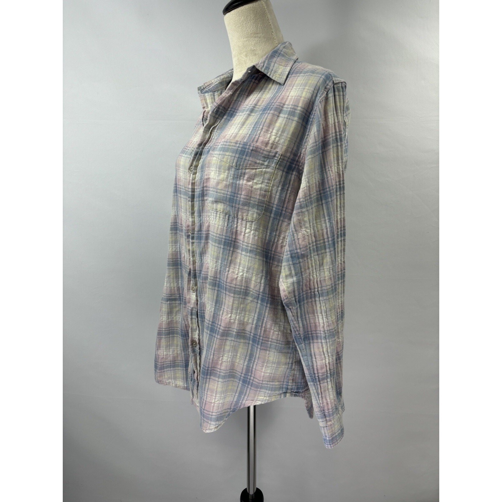Current Elliott Prep School Button Down Desert Pl… - image 2