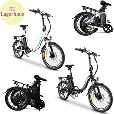 E-bike Klapprad 20 Zoll Elektrofahrrad 13Ah E-fahrrad Citybike für Damen …