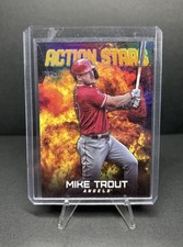 2023 Topps Update Series Action Stars Mike Trout #AS-29 Gold /75