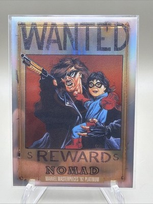 2024 SkyBox Marvel Masterpieces '92 Platinum Nomad #70 Rainbow