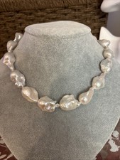 Freshwater Pearl Baroque Stands Necklace