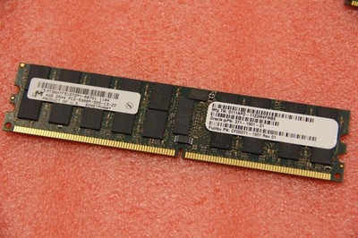 16GB Micron 4 x 4 2Rx4 REG ECC RDIMM Registered Speicher 667 Mhz DDR2 PC2-5300P