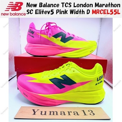New Balance TCS London Marathon SC Elitev5 Pink Width D MRCEL55L