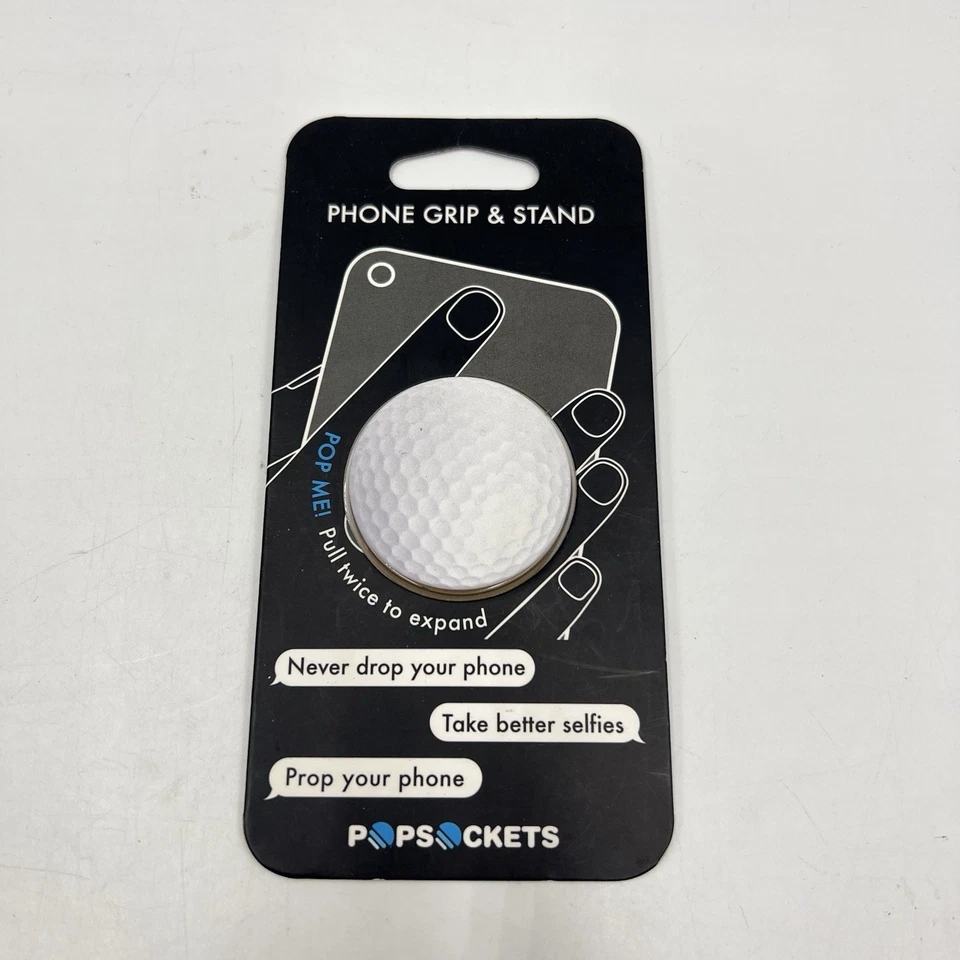 PopSockets Golf Ball Sports PopSocket Pop Socket Phone Holder Grip Authentic - Image 2 of 4