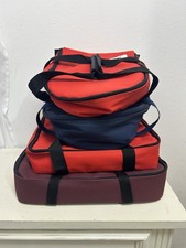 Borsa Pyrex Portables The Way to Go lotto di 4 rosso, blu, marrone