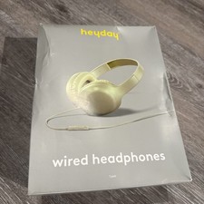 Wired On-Ear Headphones - heyday™  Matcha- Built-in Mic -  Foam Cushions