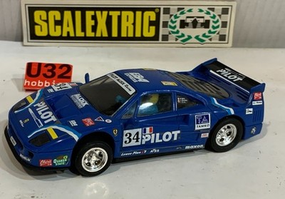 Slot Car SCX Scalextric Exin Tyco 8348.09 Ferrari F40 #34 Pilot | eBay