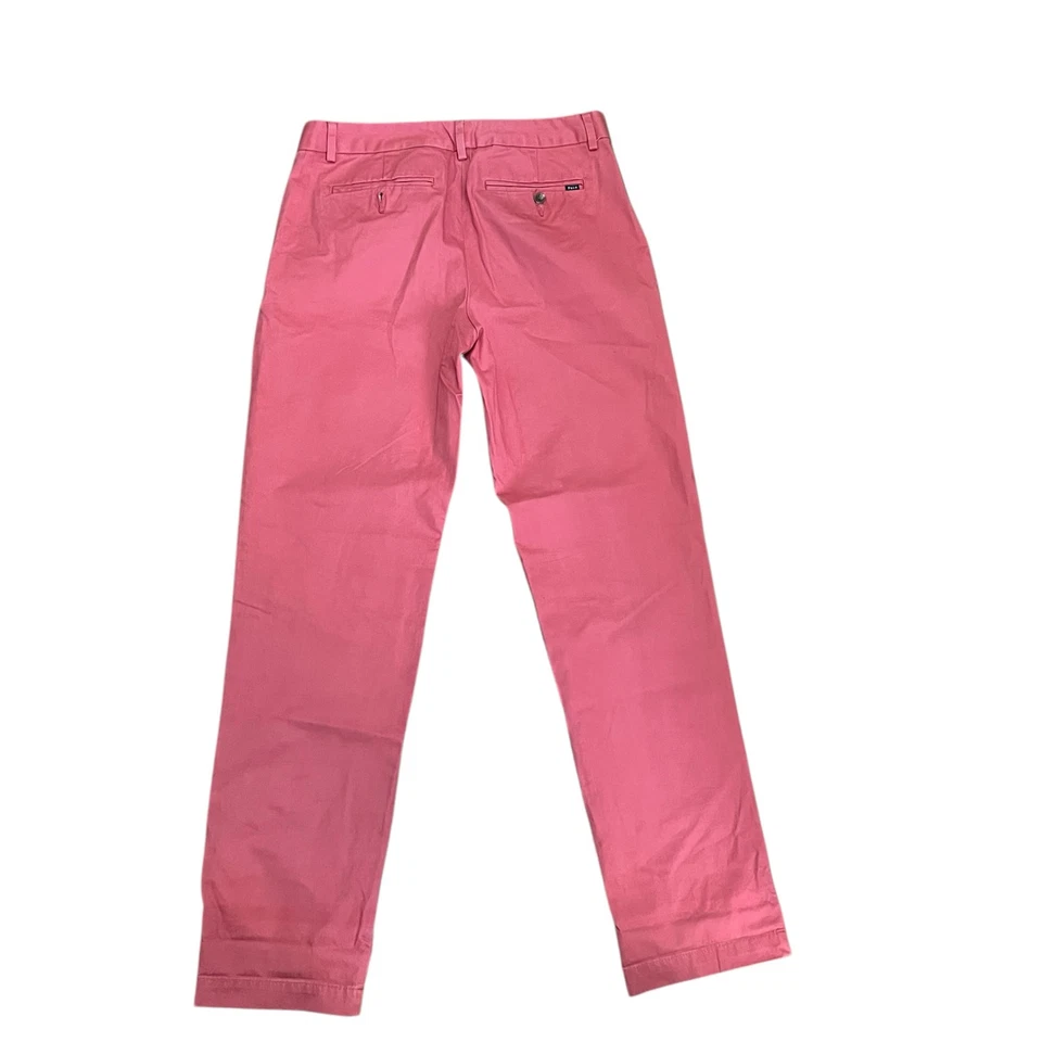 Pantalones de mezclilla chinos Polo Ralph Lauren para niños talla 18 o 28 salmón botones delanteros  Foto 2 de 3