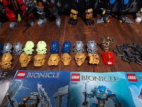 Lego Bionicle G2 Collection Wave 1 - Toa Masters, Protectors, Spiders, 2015!!