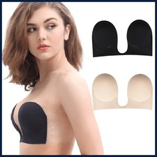 Invisible Push Up Bra Strapless Bras Dress Wedding Party Sticky Self-adhesive