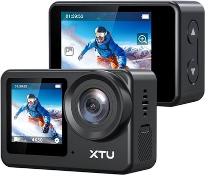 XTU S6 Action Camera, 4K 20MP Action Cam with Ambarella H22 CPU & SONY [NEW]