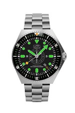 Orologio Uomo UMF Ruhla 46mm NVA Nuoto da Combattimento Automatico GMT Limitato 1932M-2